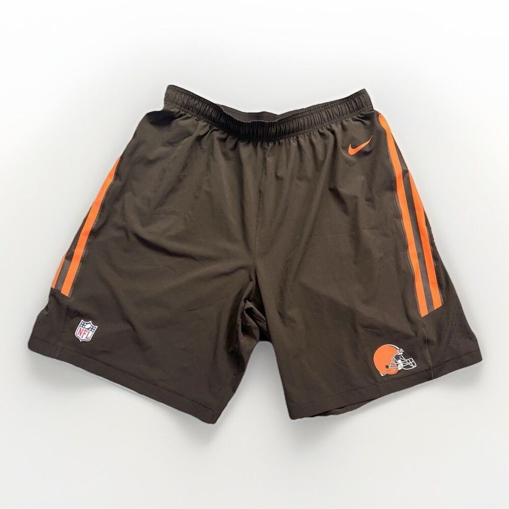 Nike NFL On Field Player‎ Issued Cleveland Browns Training Shorts XXL Dri-FIT